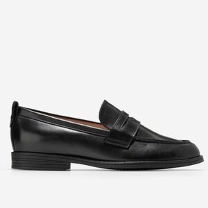 Cole Haan Black Leather Loafers